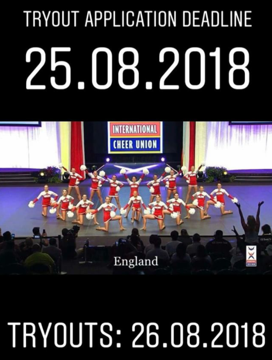 Team England Free style pom