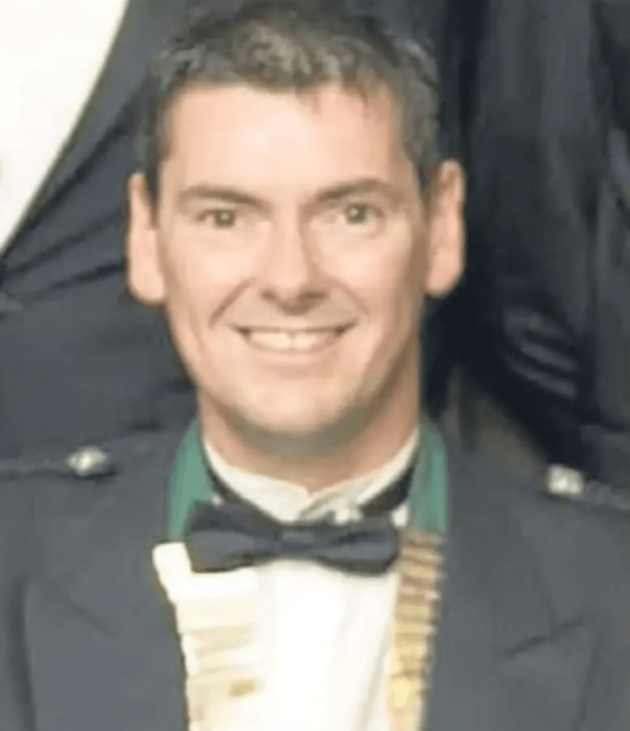White male Steve the creator of Scottish cheerleading